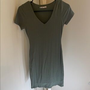 Heart & Hips Olive Green Dress
